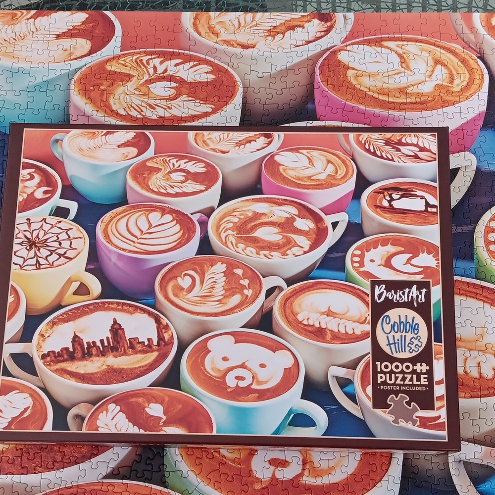 BaristArt 1,000 piece puzzle